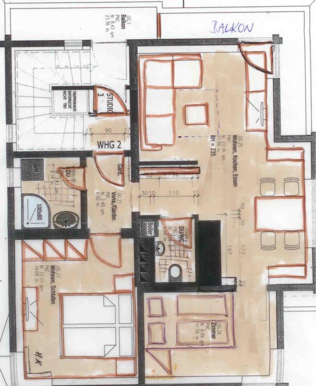 פרוץ Apart Garten Lutz חדר תמונה